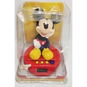 Vintage Mickey Mouse Talking Alarm Clock NEW